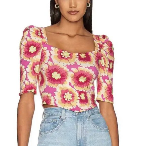 Free People Tops - Free People Anthropologie Give Me More Top Size Medium NWT